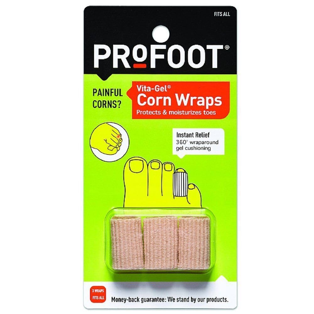 ProFoot Vita-Gel Corn Wraps 3 Each (Pack of 2)
