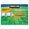 Kirkland Signature Aller-Flo Fluticasone Propionate (Glucorticoid) 5 Bottles x 144 Metered Sprays 0.62 Fl OZ per Bottle, 700 Tot