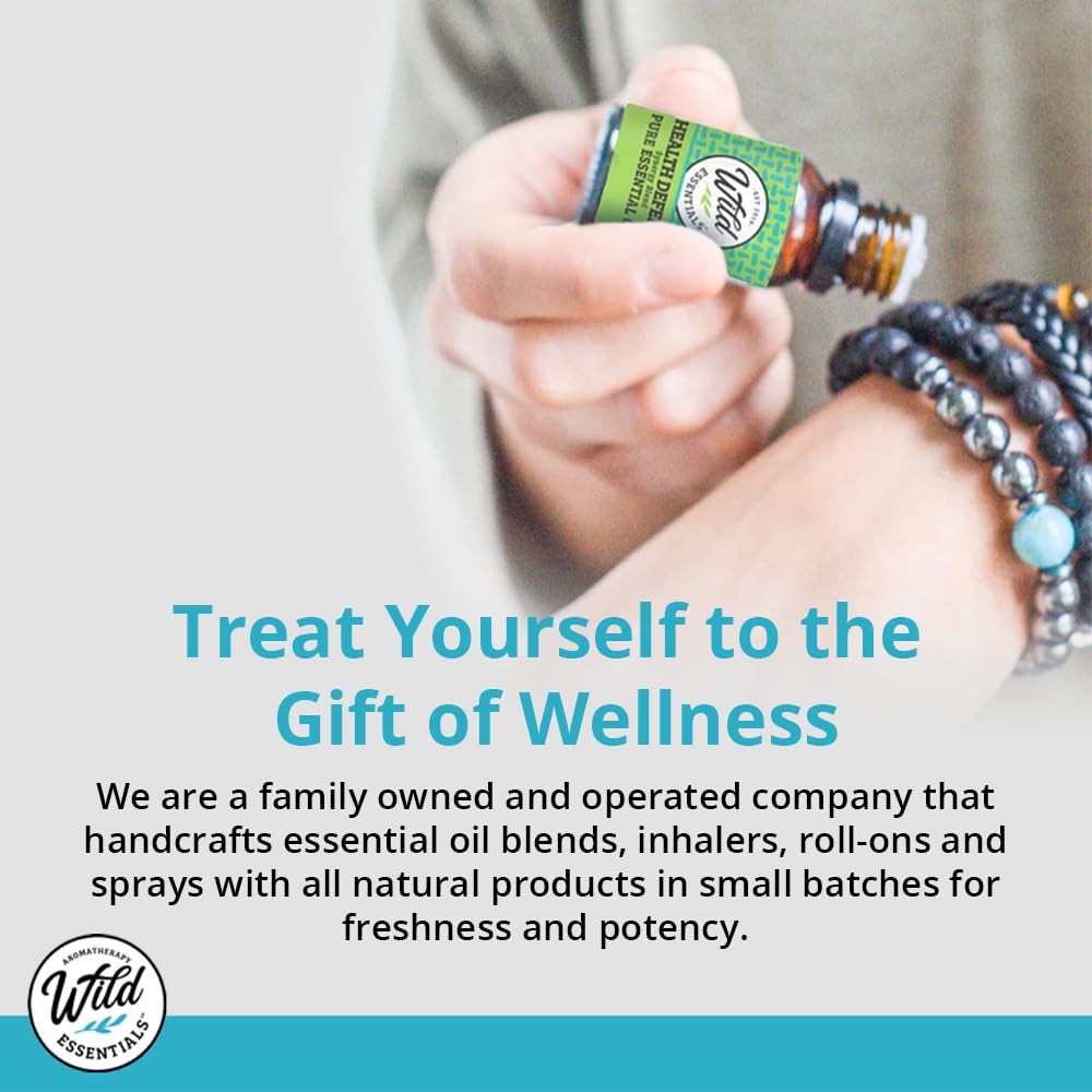 Wild Essentials Lemongrass 100% Pure Essential Oil 2 Pack - 10ml, All Natural, No additives