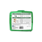 Curad Compact First Aid Kit, Green 75 Items, 1 Each