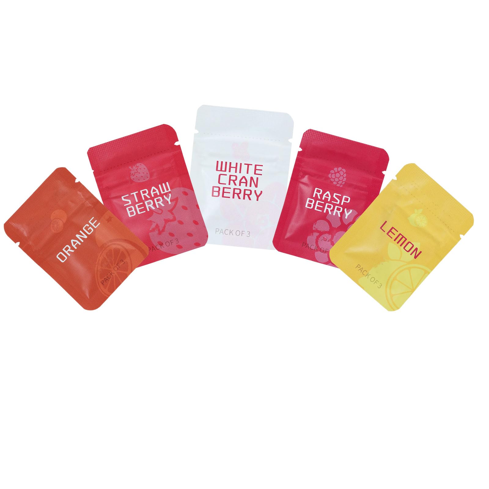 3 Packs Flavoured Inner Filter For Resistance Breathing Necklace,Orange Lemon Flavoured Air Breathlace Filter Jewelry Accessory,