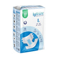 Lyfcare Open Tape Adult Diaper Large Size (L)  10 Units | Unisex Diapers Open Tape Style | Waist (76147 Cm) | Wetness Indicato