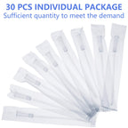 Nuanchu White PVC Replacement Tube Supplies Colon Tubes Kit Clear Replacements Hose with Flexible Rounded End for Smooth Insert