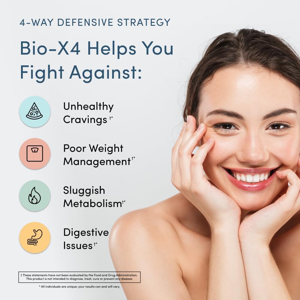 Nucific® Bio-X4 4-in-1 Weight Management Probiotic Supplement, 90 Count