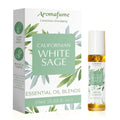 Californian White Sage Essential Oil Roll-On Blend by Aromafume | 10ml/0.33 fl oz | Aromatherapy Oil for Cleansing Negative Ener