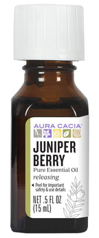 Aura Cacia Pure Juniper Berry Essential Oil | 0.5 fl. oz. | Juniperus communis
