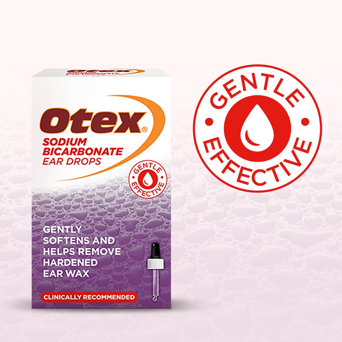 Otex Sodium Bicarbonate Drops for Hardened Ear Wax, 10ml
