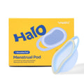 Halo Reusable Menstrual Disc Pod - One-Handed Insertion - Pull Tab for Easy Removal - Medical-Grade Silicone - Menstrual Cup, Ta