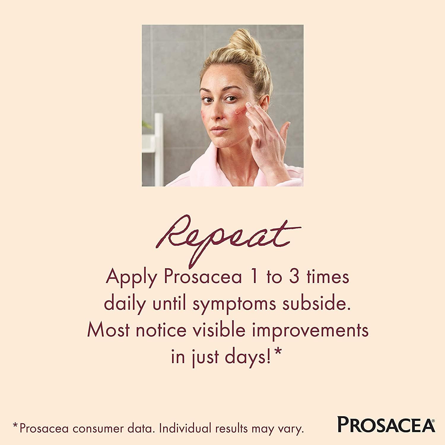 Prosacea Rosacea Treatment Gel, 0.75 Ounce Pack of 5