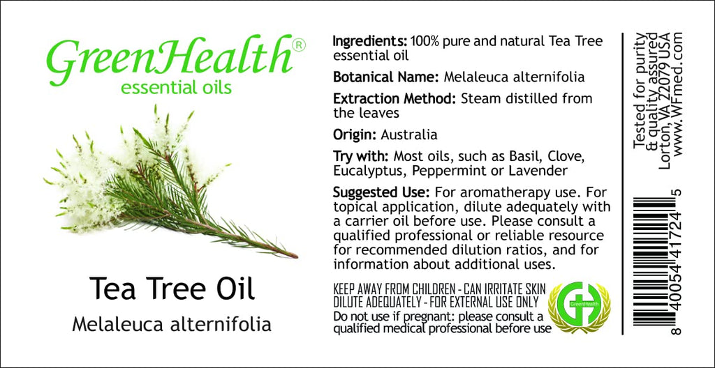 Tea Tree Essential Oil 15 ml - 100% Pure Essential Oil