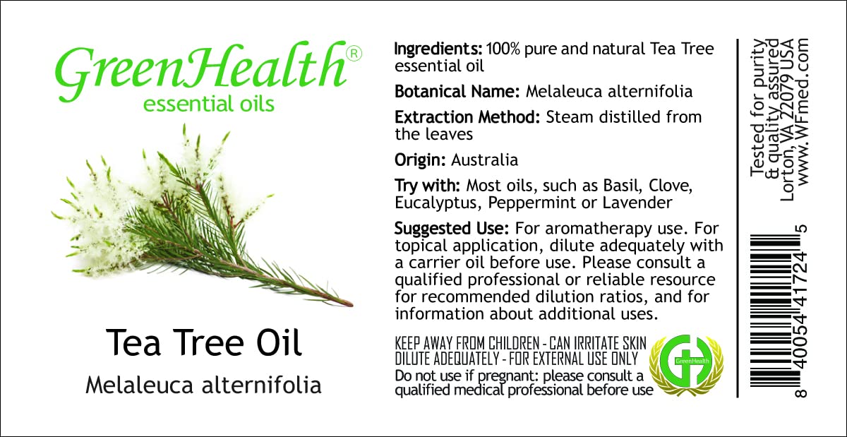 Tea Tree Essential Oil 15 ml - 100% Pure Essential Oil