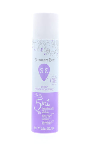 Summers Eve Feminine Deodorant Spray Ultra Extra Strength - 2 oz