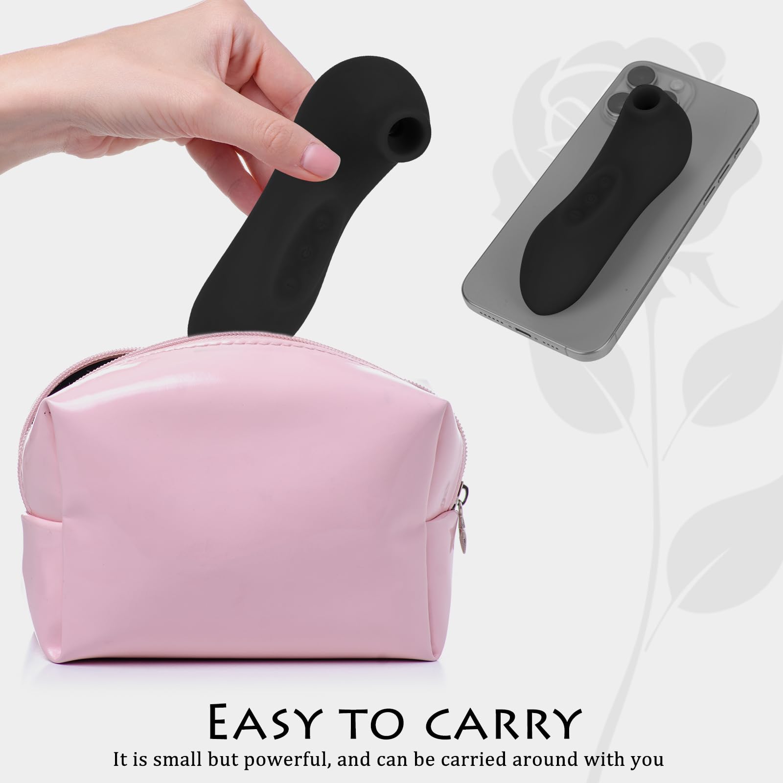 RUICHUAN Handheld Electric Back Massager for Back and Body Relaxation for Trave - Massagers Muscles with 10 Modes - Mini Waterpr