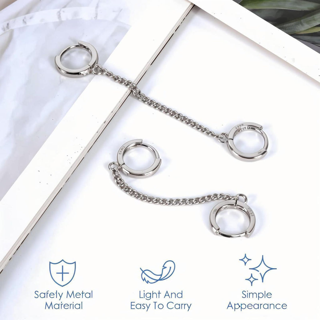 Ear Plugs Earrings, Loop Earplug Earrings, Earplug Holder Suitable for Loop Earplugs, Earring For Loop Earplugs Can Be Used Dail