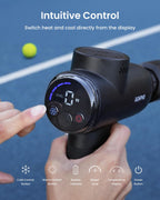 RENPHO Active Thermacool 2 Massage Gun with Heat and Cold Therapy, [2025 Upgraded] Professional Deep Tissue Handheld Massager wi