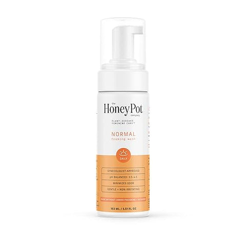 The Honey Pot Company - Feminine Wash - Herbal Infused Feminine Hygiene Wash for Sensitive Skin Types - PH Balanced Plant Based 