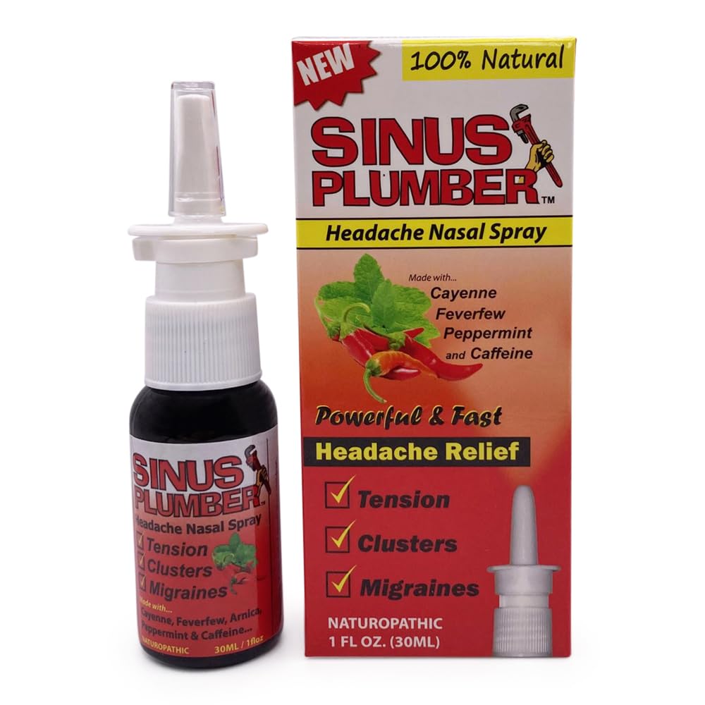 Sinus Plumber Headache Nasal Spray - Headache Formula