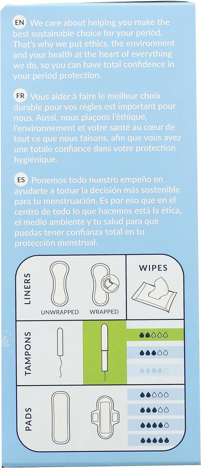 Natracare Tampons Regular with Applicator, 2 Pack