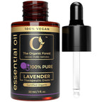 USDA Organic Lavender Essential Oil - Lavender Oil for Skin, and Aromatherapy - 100% Pure Organic Lavender Essential Oil for Cal