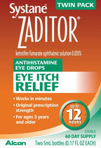 Zaditor Antihistamine Eye Drops - 10 mL, Pack of 5