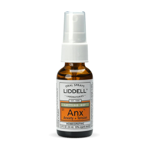 Liddell Letting Go - Homeopathic Remedies - Oral Spray for Symptoms of Anxiousness, Stress and Restlessness - Natural Calm Spray