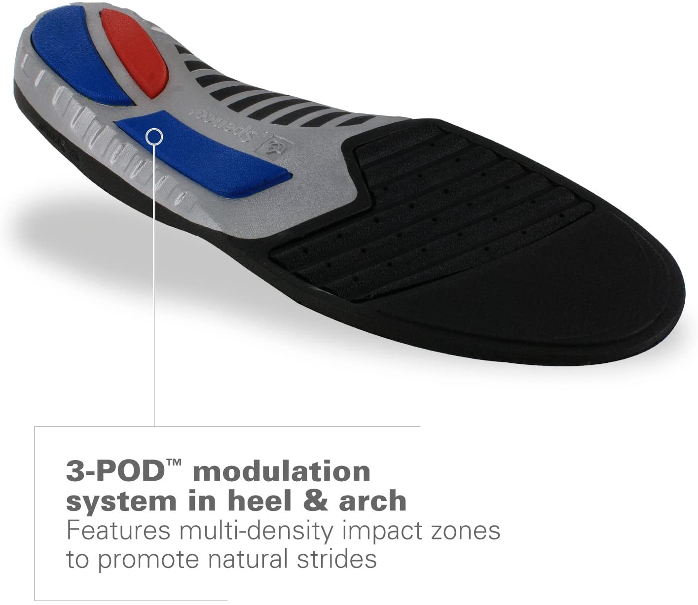 Spenco Total Support Original Insole, Mens 12-13.5