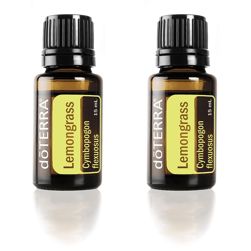 doTERRA - Lemongrass Essential Oil - 15 mL - 2 Pack