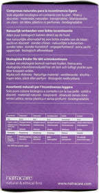 Natracare Dry and Light Incontinence Pads 6 Packs of 20 (120 Pads Total)