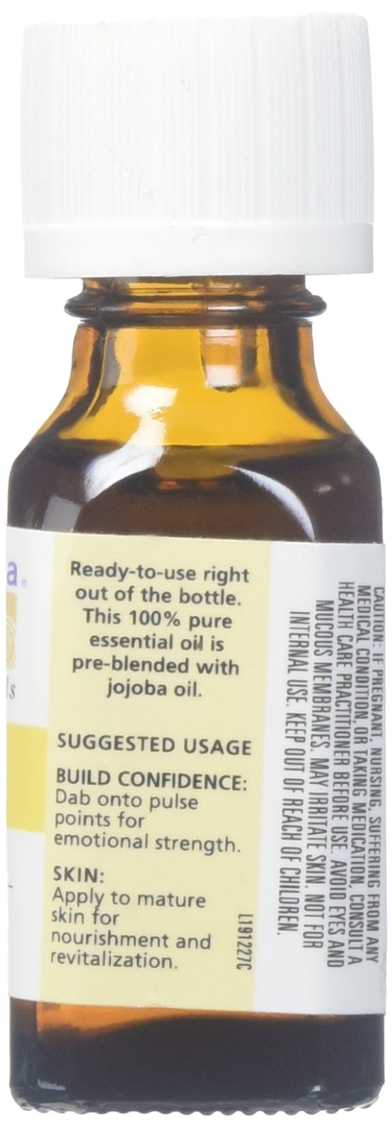 Aura Cacia Pure Aromatherapy, Rose Absolute, Fortifying.5-Ounces (Pack of 2)