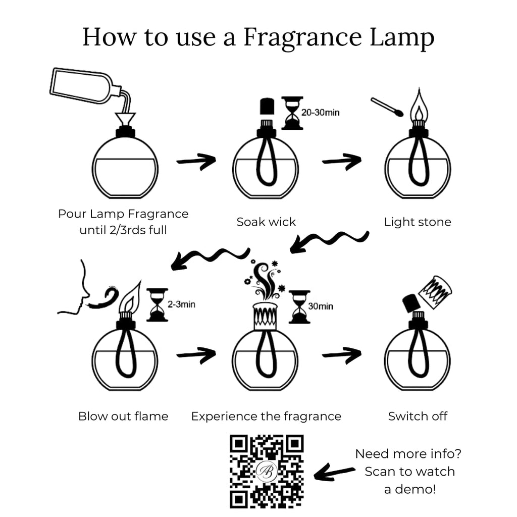 Ashleigh & Burwood - Rose Bud Glass Fragrance Lamp - Hand Crafted - Use with Fragrance Oil - Powerful and Purifying - Home Desig