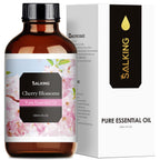 Cherry Blossom Essential Oil 120ml (4 Fl Oz), SALKING Pure & Natural Fragrance Oils, Aromatherapy Essential Oils for Diffuser, M