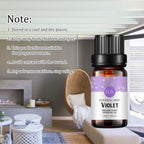 Violet Essential Oil 100% Pure Oganic Plant Natrual Flower Essential Oil for Diffuser Message Skin Care Sleep - 10ML
