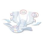 Seni Super Plus Adult Incontinence Brief L Heavy Absorbency Breathable/Overnight, S-LA25-BP1, Severe, 75 Ct
