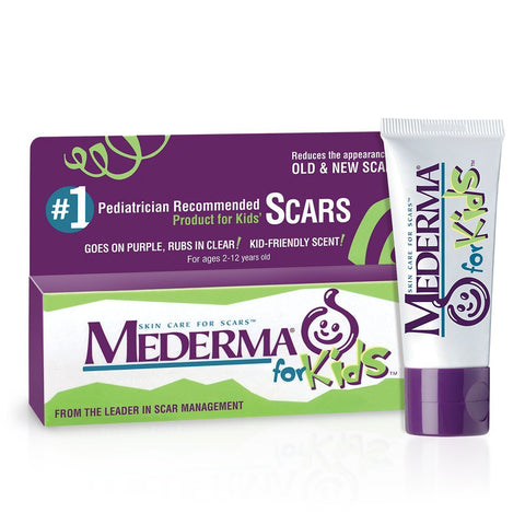 Mederma Kids Skin Care - Reduces the Appearance of Scars, 1 Pediatrician Recommended Product for Scars, Goes on Purple, Rubs in 