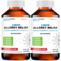 Puregen Labs Allergy Relief Oral Solution, Diphenhydramine HCl 12.5mg/5 mL, Antihistamine, Cherry Flavor, 16 Ounces 2 Pack