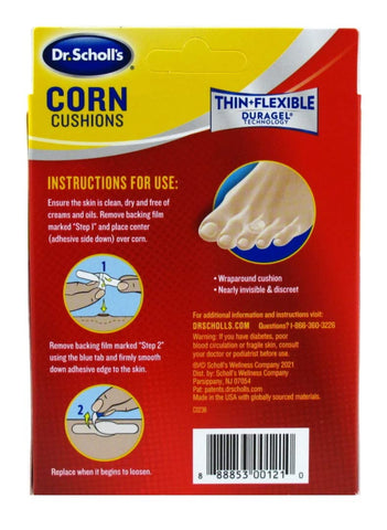 Dr. Scholls Corn Cushions Duragel 6 Count (2 Pack)