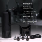 Wush Pro By Black Wolf- Deluxe Water Powered Ear Cleaner- Safe & Effective- Electric Triple Jet Stream 3 Pressure Settings For E