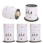 4pcs Smokeless Moxa Tube, Large Diameter Thickened Acupuncture Massage Moxibustion Roll Box, Acupuncture Cupping Tools