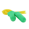 Howard Leight by Honeywell Maximum Lite Low Pressure Corded Disposable Foam Earplugs, Box of 100 Pairs (LPF-30) ,Green
