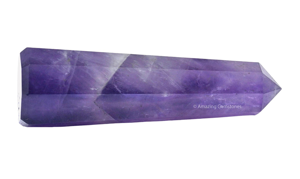 Amethyst Crystal Towers ~ Natural Healing Crystal Point Obelisk for Reiki Healing and Crystal Grid (2 to 3 INCH)