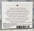 Fabulous Frannie Cinnamon Essential Oil Herbal Soap Gift Set each made with Cinnamon Pure Essential Oil 4 Ounce (Pack of 2)