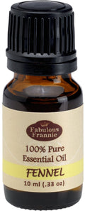 Fabulous Frannie Fennel 100% Pure, Undiluted Essential Oil 10ml (Pack of 1)