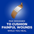 Band-Aid Brand Flexible Fabric Adhesive Bandages for Wound Care & First Aid, Extra Large Size, X-Large, 10 Count,(Pack of 3)