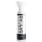 EVOLVE 22-Liter Pure Oxygen Canister with Breathing Cup | Portable Oxygen Can | Ideal for Home Use and Outdoor Activities | Desi