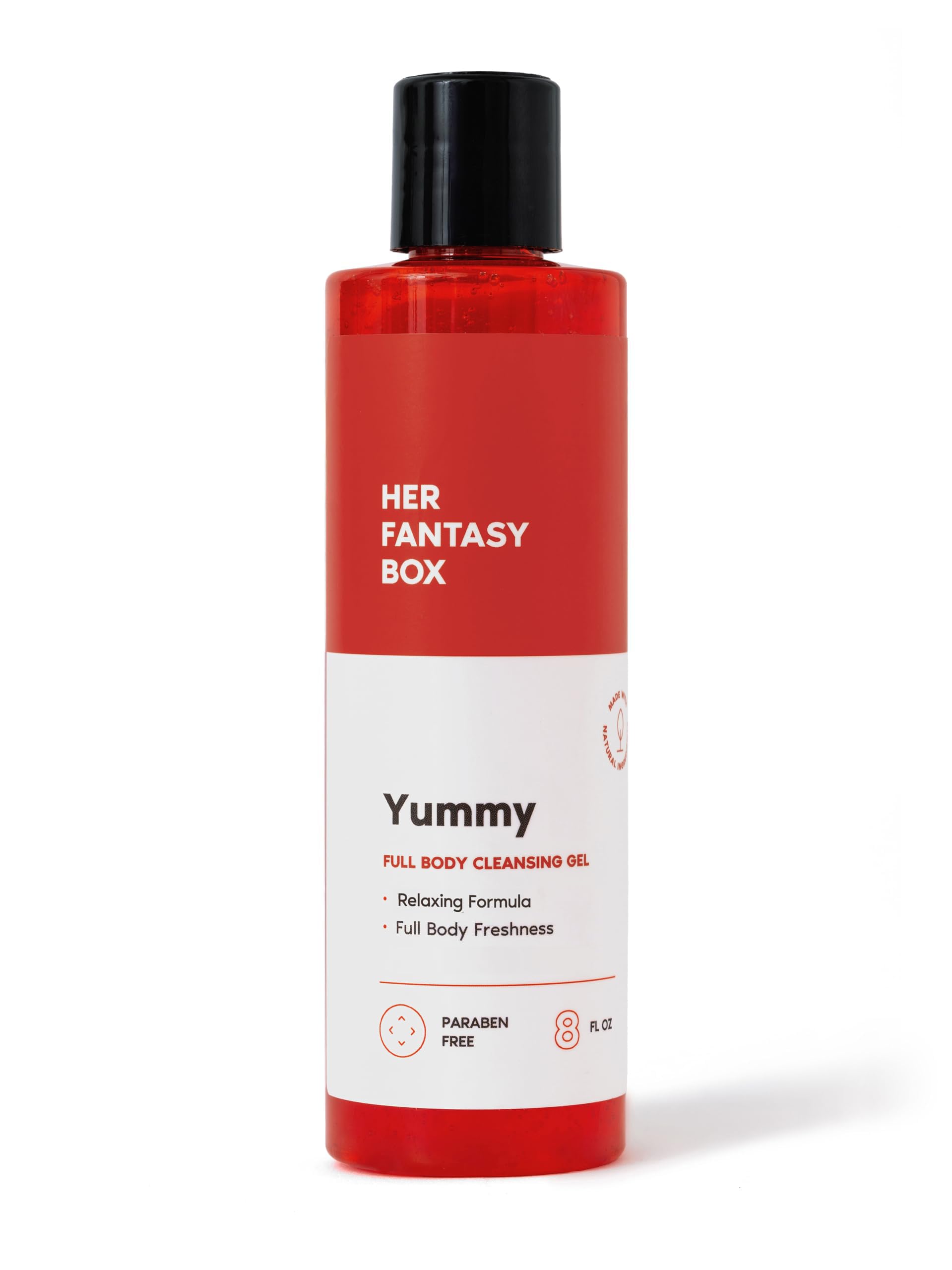 Her Fantasy Box | Yummy Body Wash - Indulgent, Luxurious Body Wash for Deep Cleansing, Moisturizing, and Nourishing Skin - Refre