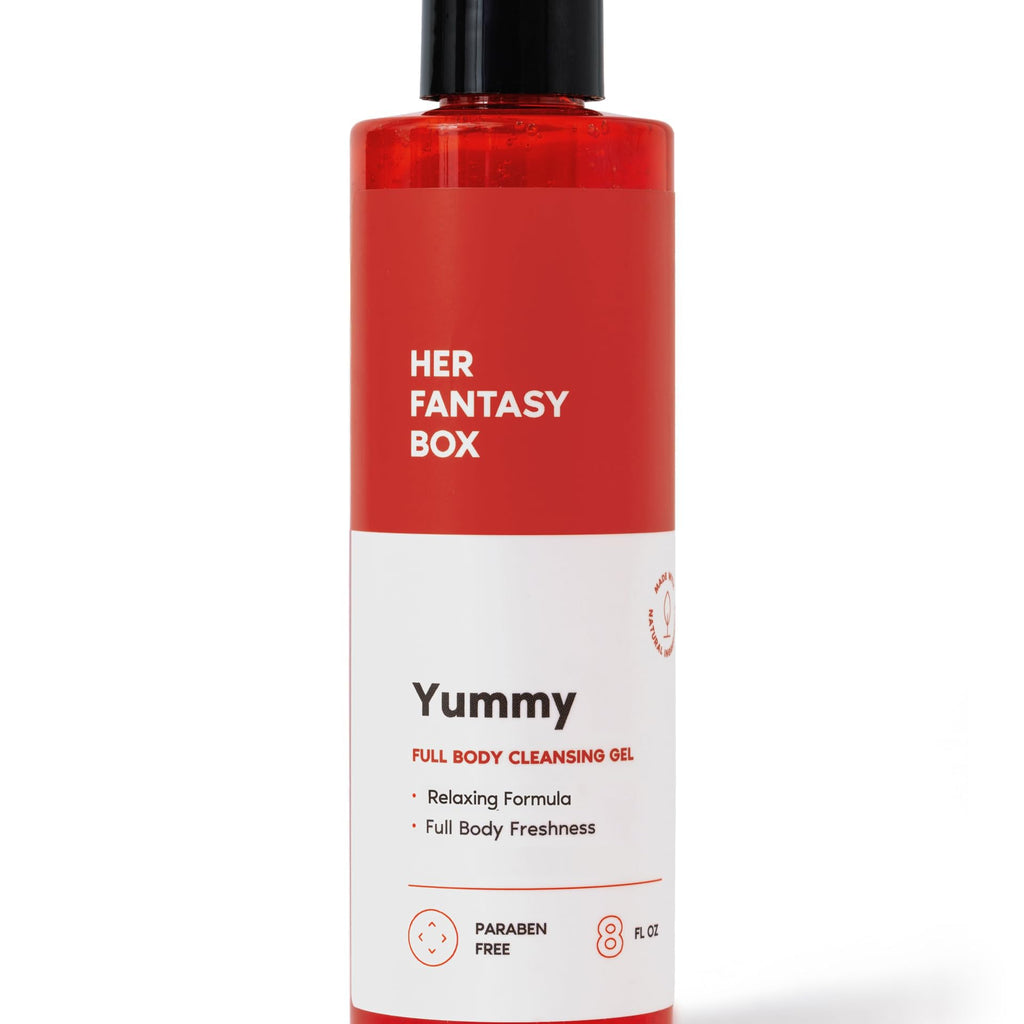 Her Fantasy Box | Yummy Body Wash - Indulgent, Luxurious Body Wash for Deep Cleansing, Moisturizing, and Nourishing Skin - Refre