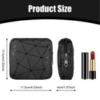 Ymapinc Period Sanitary Bag, Napkin Storage Bag Tampon Pouch Portable Feminine Care First Period Kit for Teen Ladies Women (Blac