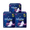 Stayfree Secure Night Sanitary Napkins For Women (98 Pads), Combo Offer Pack Buy 80 Pads Get 18 Pads