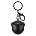 Aufew Small Pill Case, Keychain Pill Holder with Cute & Moisture-Proof Design, Durable Aluminum Single Pill Box for Daily, Trave