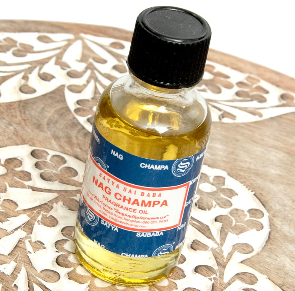 Satya Nag Champa Fragrance oil (1 oz)- 30 ML
